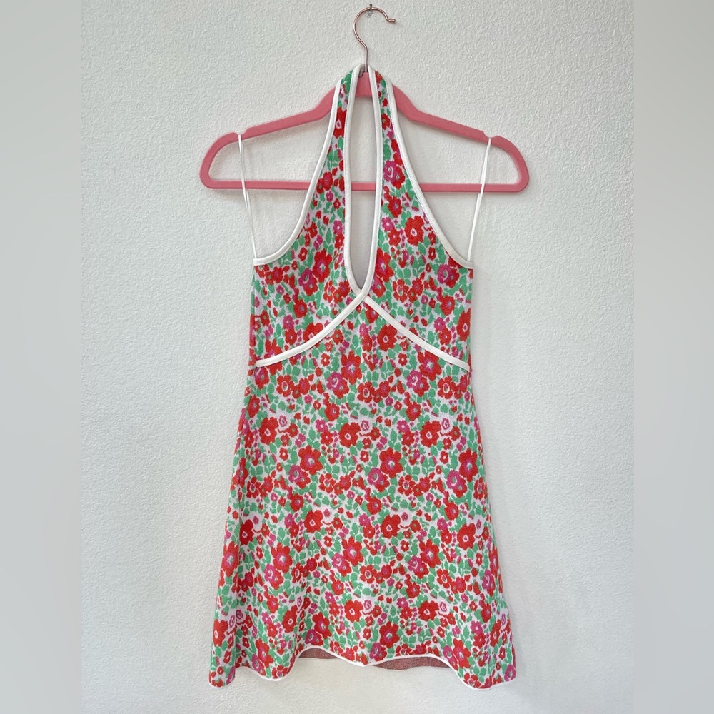 Zara Knit Halter Dress Size M
